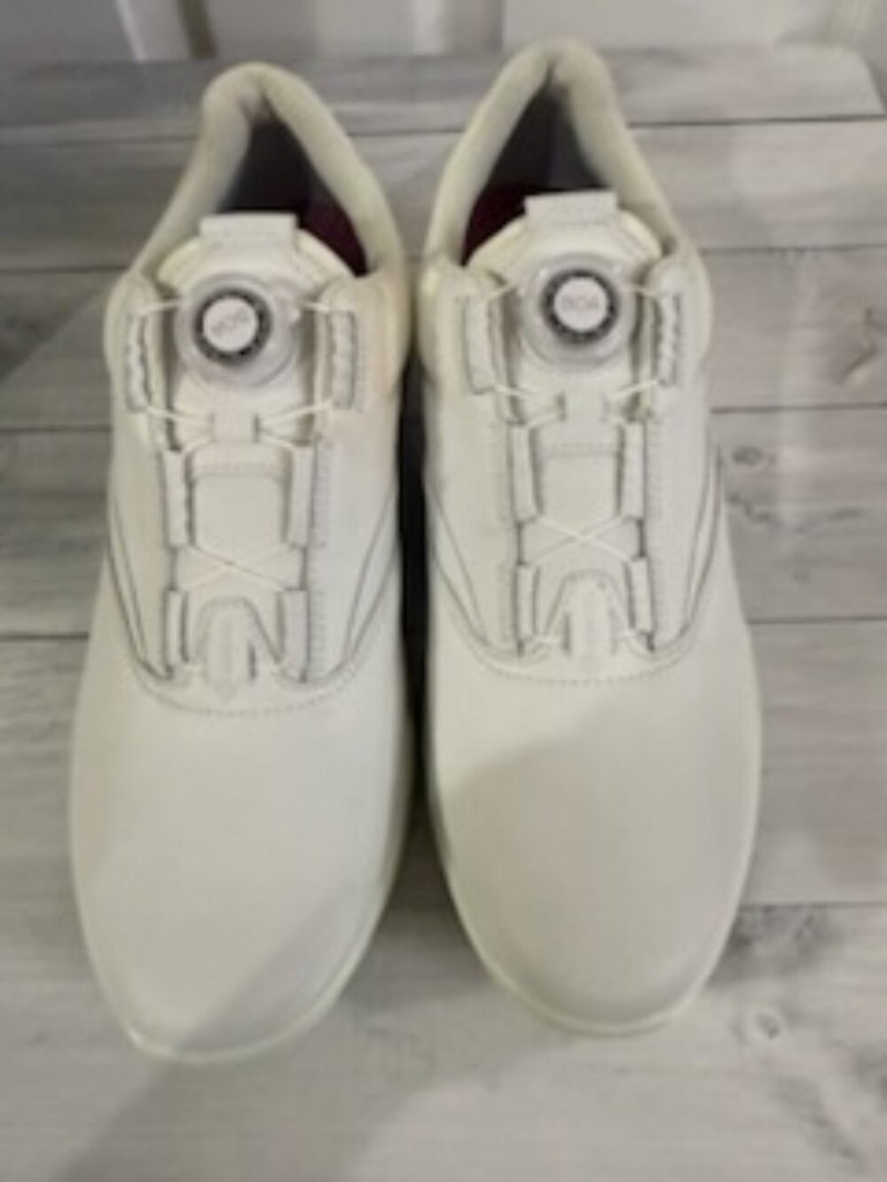 ECCO S-Three BOA Gore-Tex Golf Shoes White Delicacy Women's